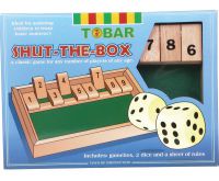 Shut The Box, Wrfelspiel, Holzspielzeug